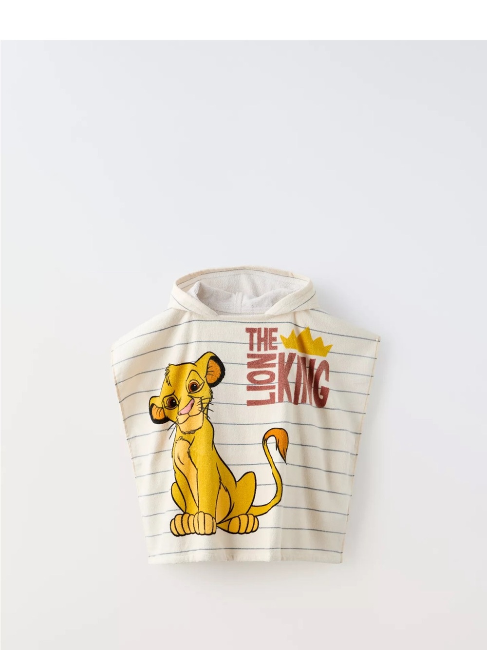 Lion King Terri Cloth Poncho